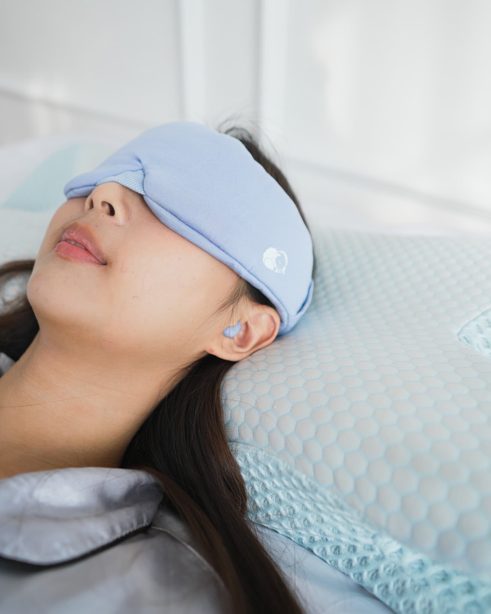 Woman sleeping peacefully