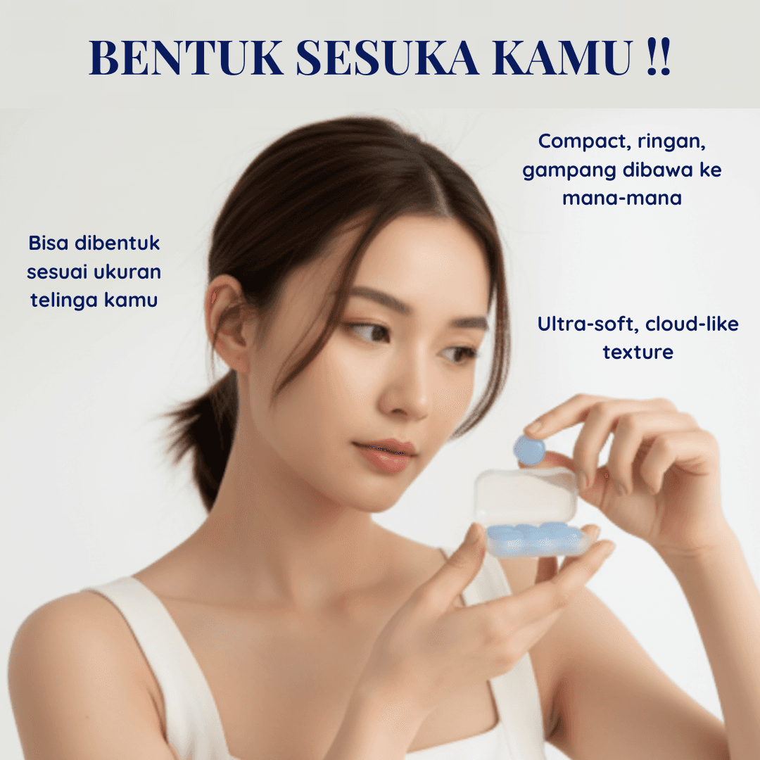 CalmiCloud Earplugs - View 2