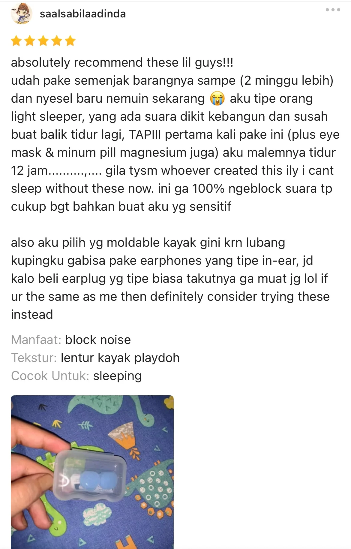 Lihat ulasan asli: s*****a