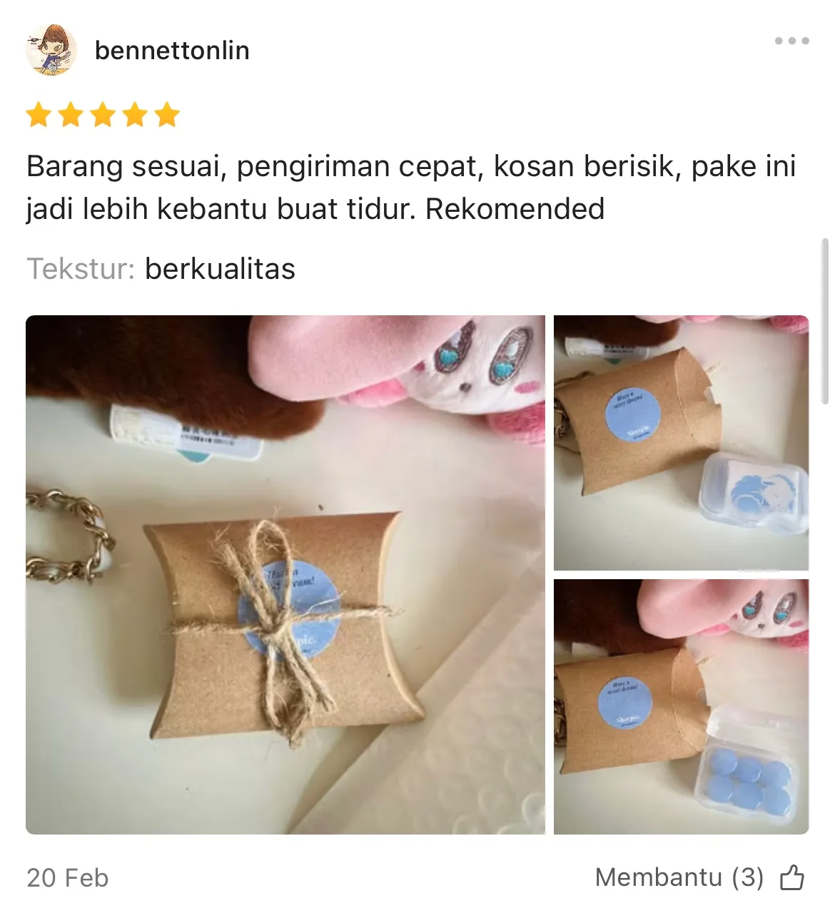 Lihat ulasan asli: b*****n
