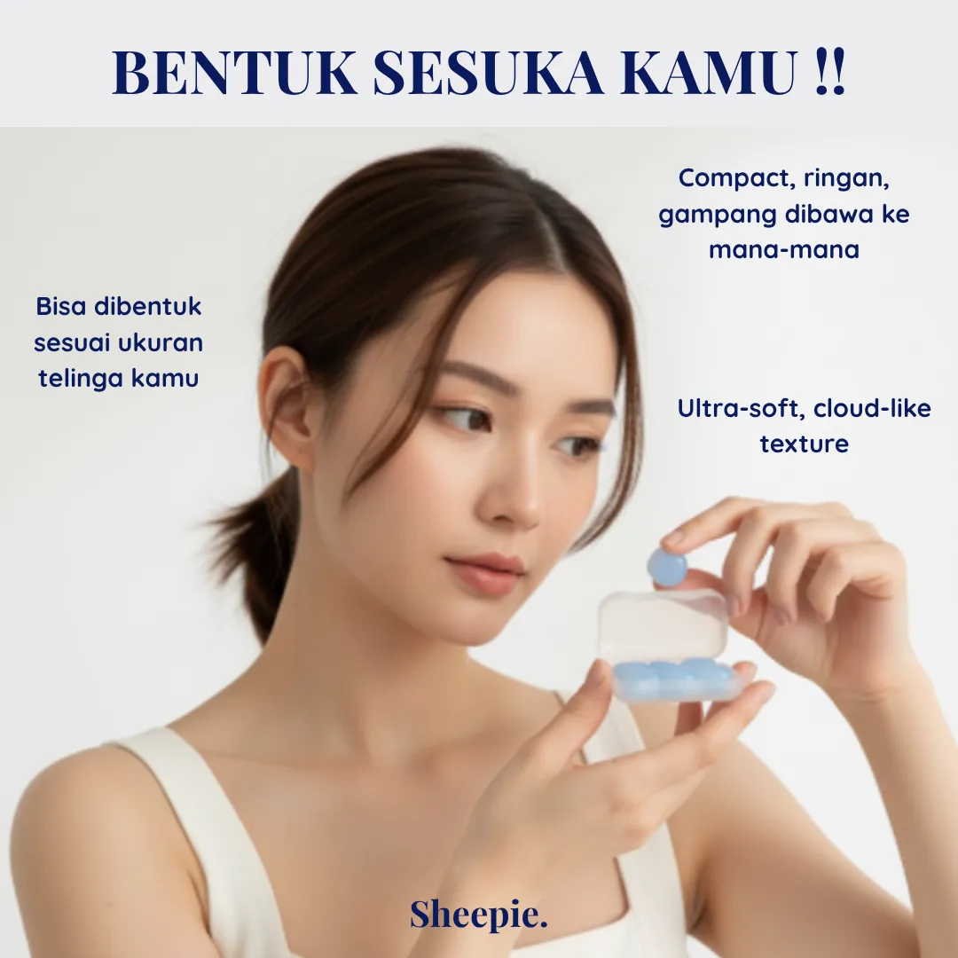 Membentuk CalmiCloud sesuai telinga