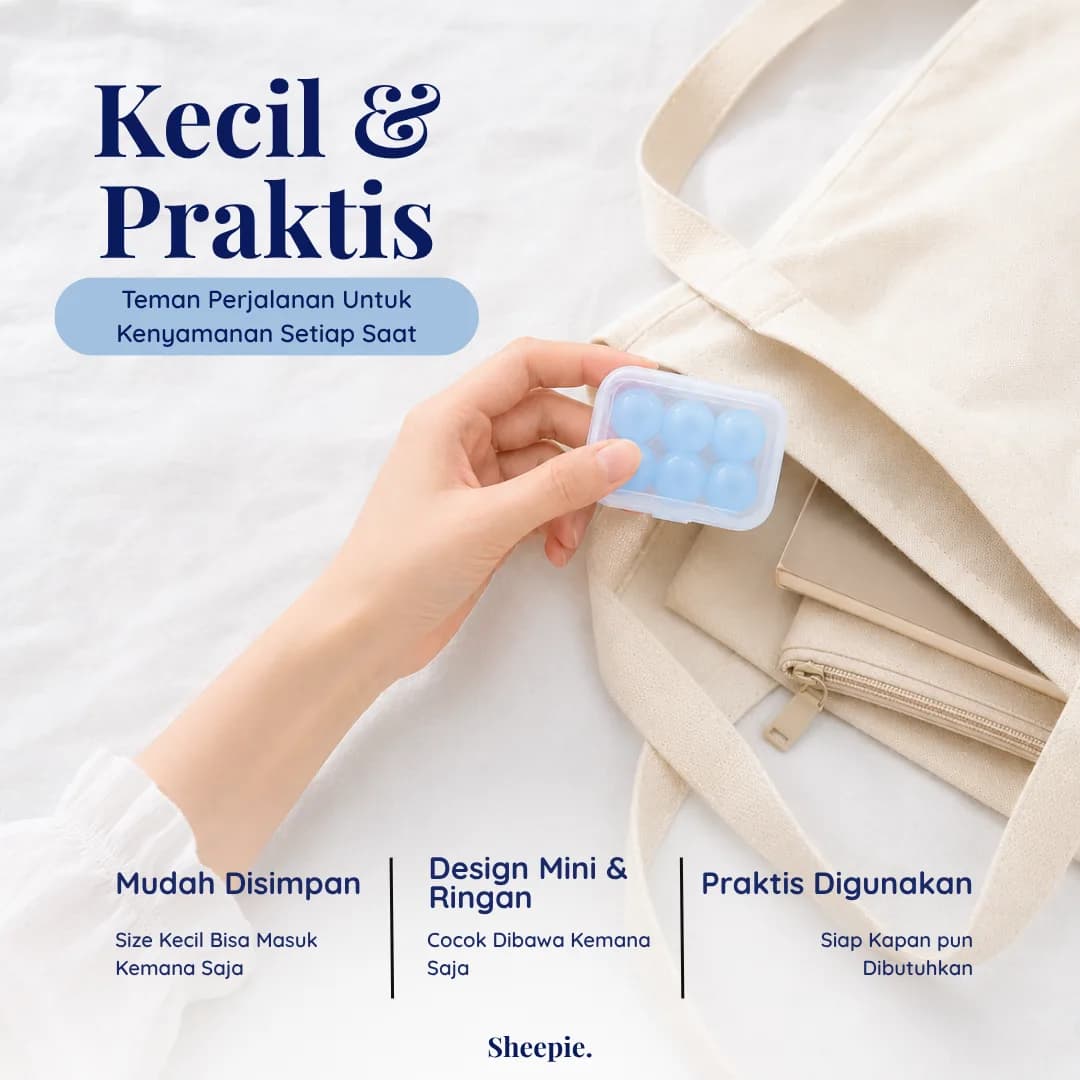 Case CalmiCloud yang kecil dan praktis